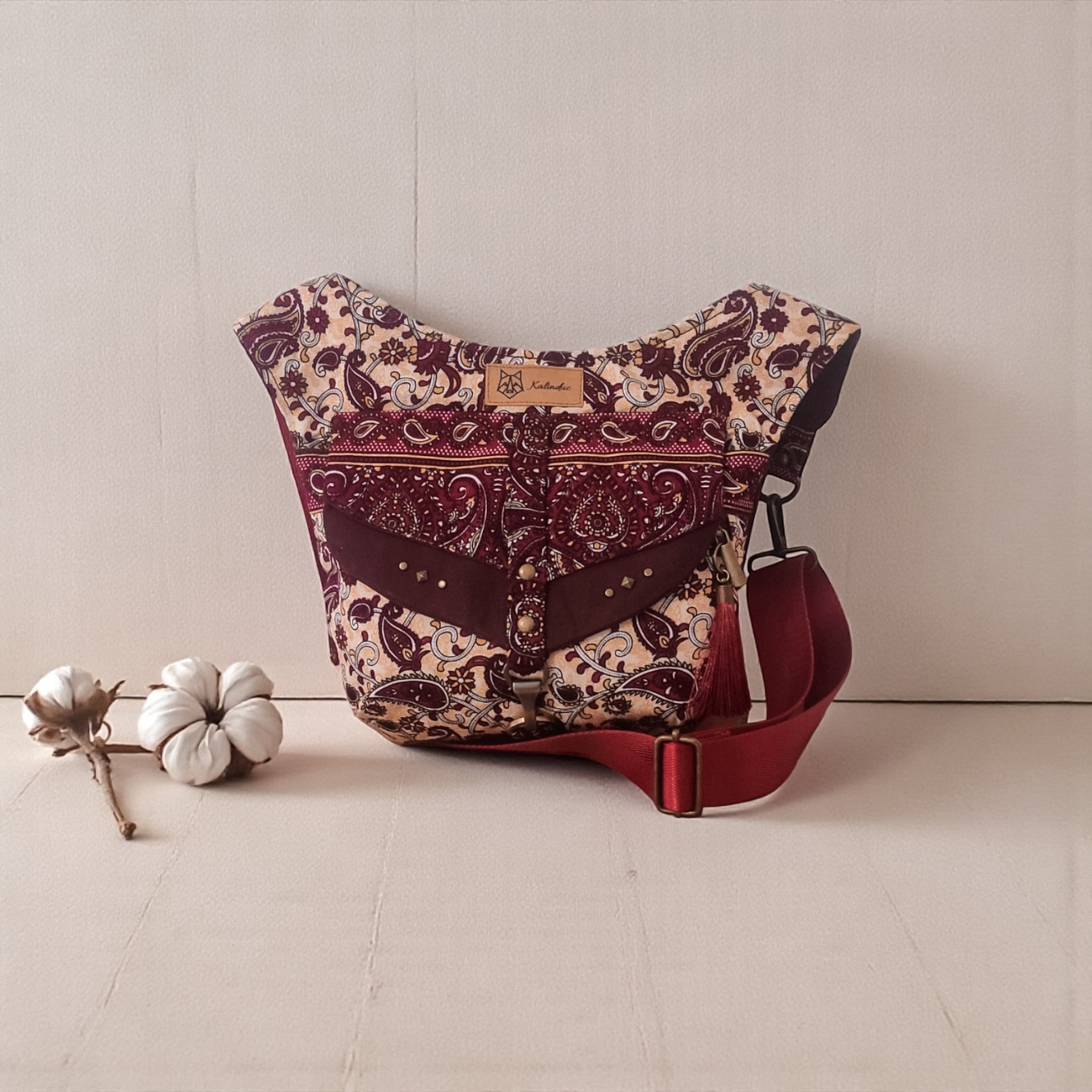Riñonera Elegant *Marrakech Pasley*. Pieza única hecha a mano. Num 65