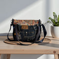 Bolso Jeans Recycled *Pasley Sunset*. Pieza única hecha a mano. Num 86